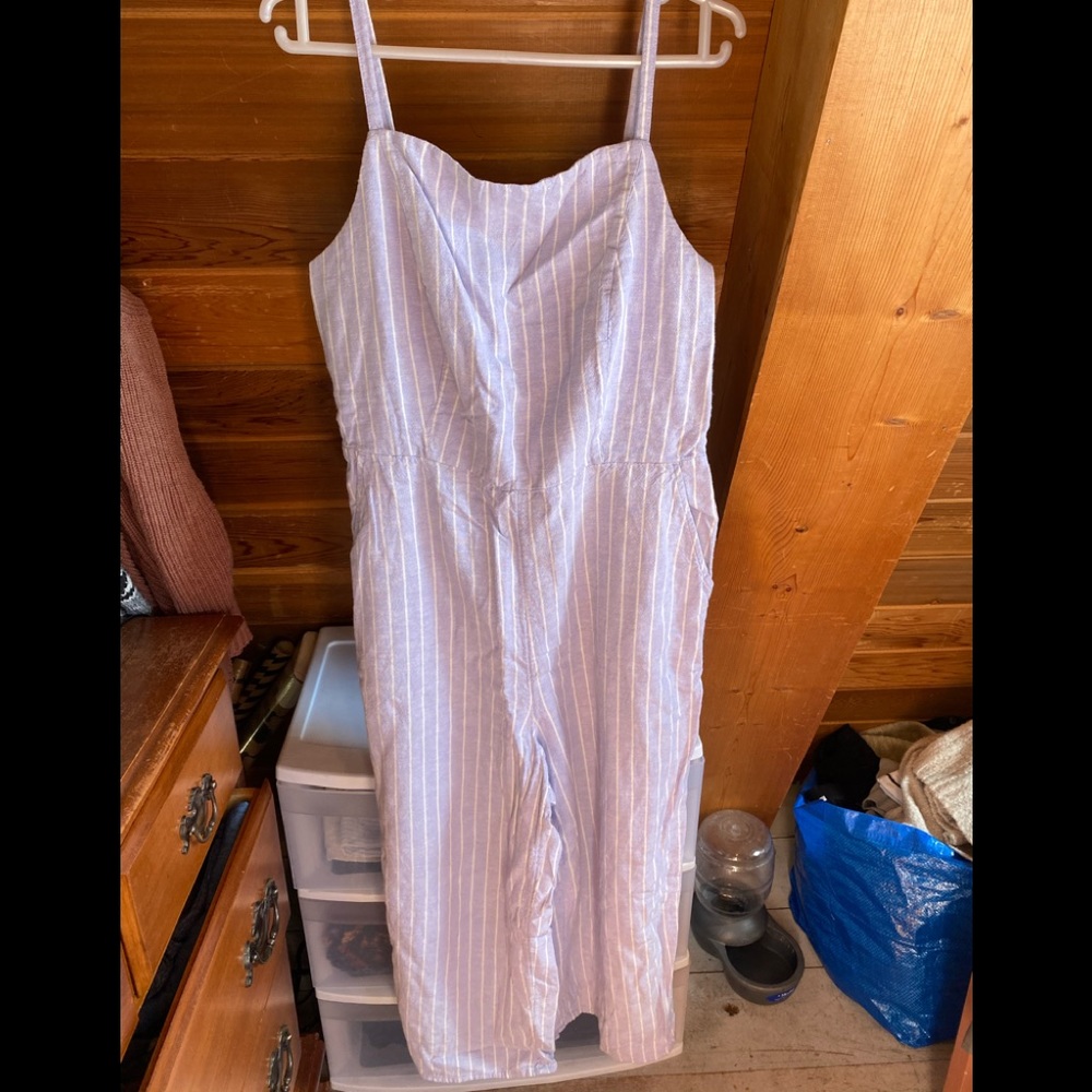 Wide leg jumpsuit